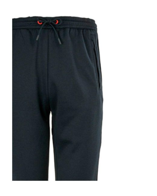 Boss Blue Logo Straight Sweatpants for men