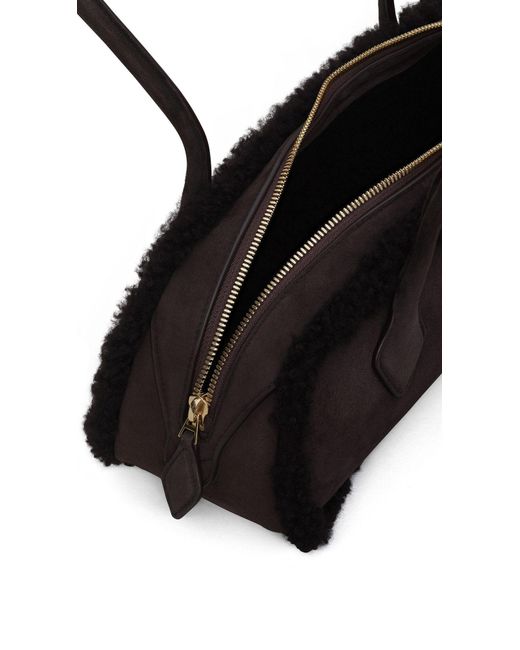Alaïa Black Le Teckel Medium Shoulder Bag