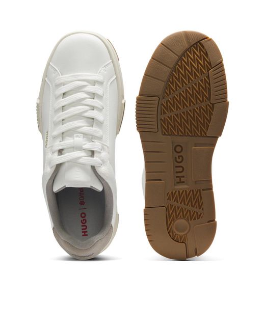 Boss White Trainers for men
