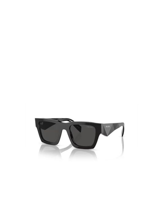 Prada Green Eyewear Square Frame Sunglasses for men
