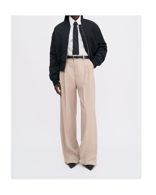 Filippa K Natural Pleated Trousers