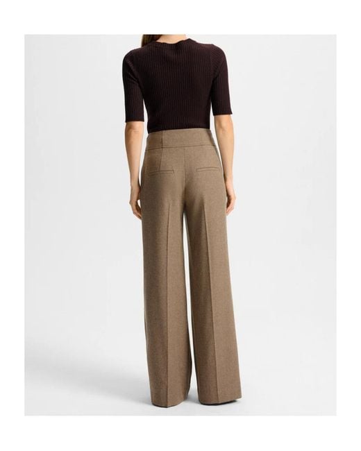 Veronica Beard Natural Waisted Trouser