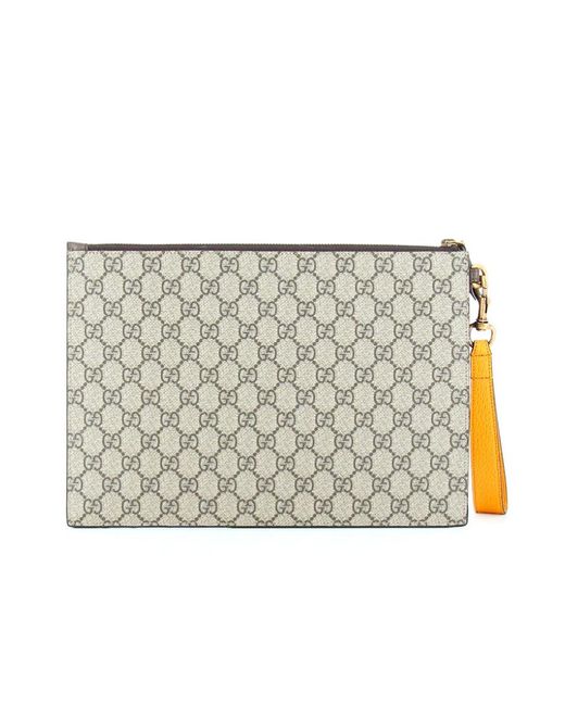 Gucci Metallic Gg Supreme Neo Vintage Pouch for men