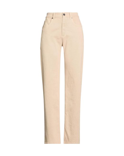 Brunello Cucinelli Natural Denim Trousers
