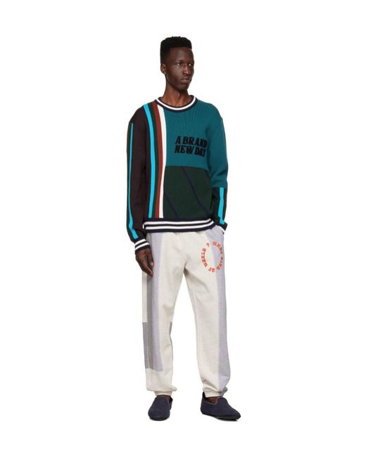 Paul Smith Blue Logo Sweater for men