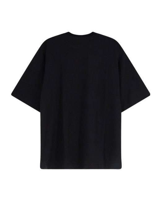 Aspesi Black T-Shirts And Polos Cotone for men
