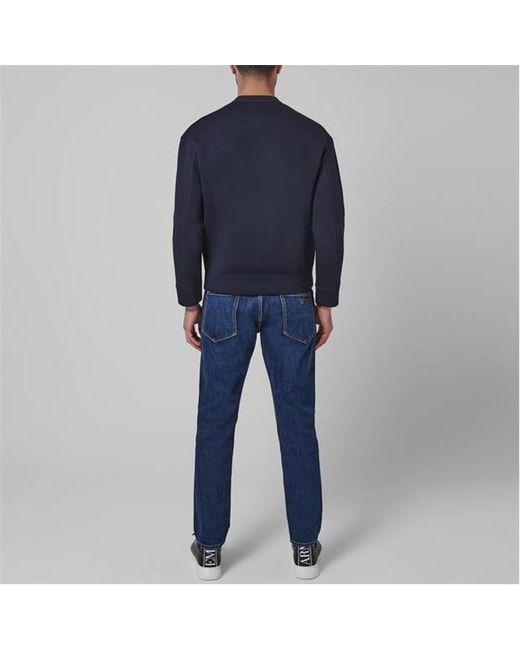 Emporio Armani Blue Logo Jeans for men