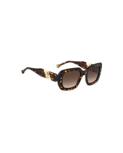 Carolina Herrera Multicolor Square Frame Full Rim Sunglasses for men