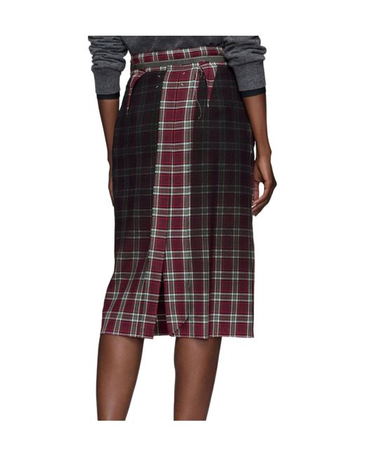 Maison Margiela Red Chic Mini Skirt For