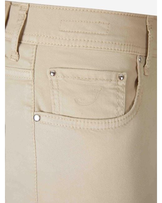 Jacob Cohen Natural Bard Relaxed Straight Jeans for men