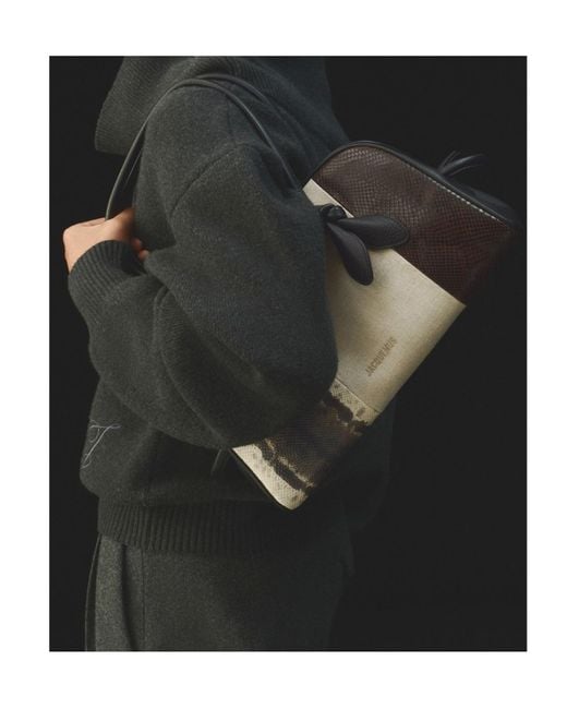 Jacquemus Black The Turismo Soft Bowling Bag
