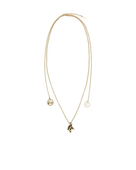 Chloé White Chloé The Chloé Charms Necklace