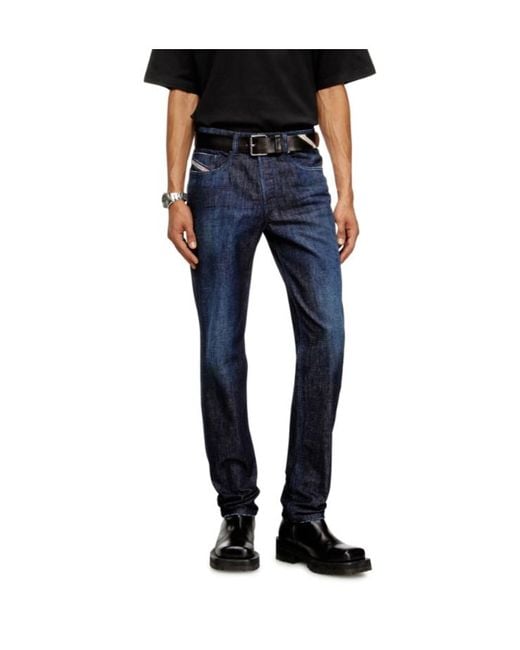 DIESEL Blue 2023 D-Finitive Regular Jeans for men