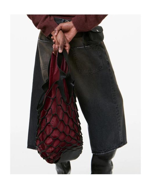 Our Legacy Black Media Cut Shoulder Bag