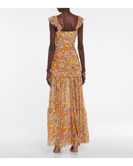Veronica Beard Multicolor Flower Printed Dress