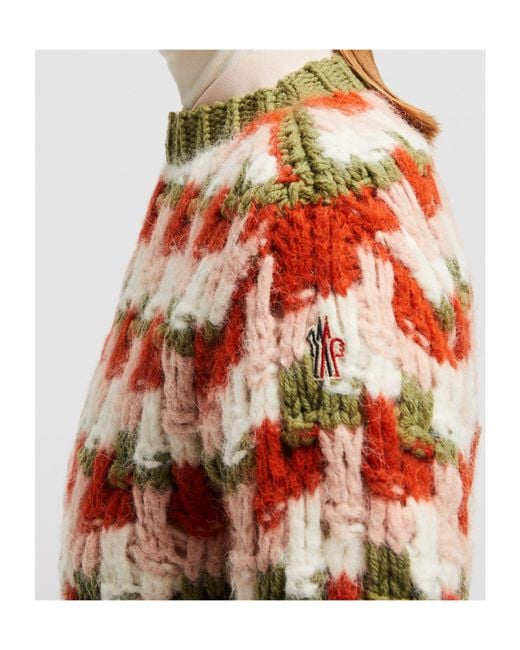 Moncler Multicolor Grenoble Crewneck Knitted Jumper