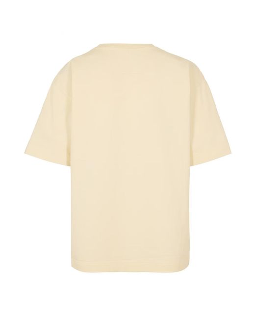 McQueen Natural Alex Logo T-Shirt