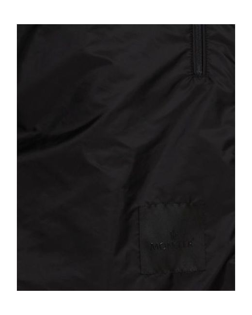 Moncler Black Granier Nylon Hooded Windbreaker for men