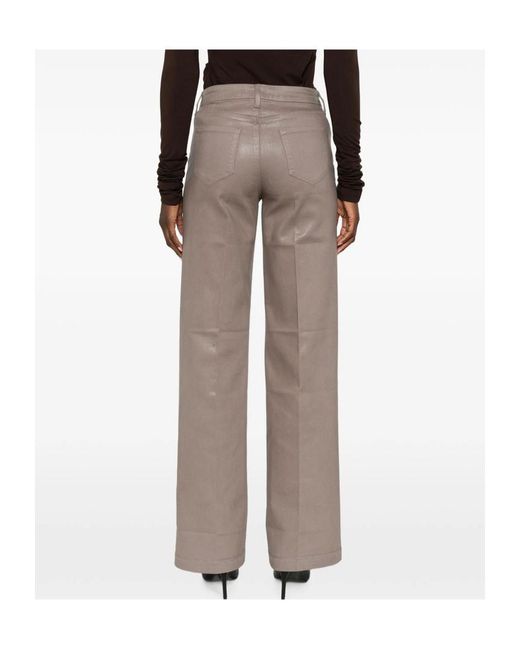 L'Agence Gray Belt Loops Jeans