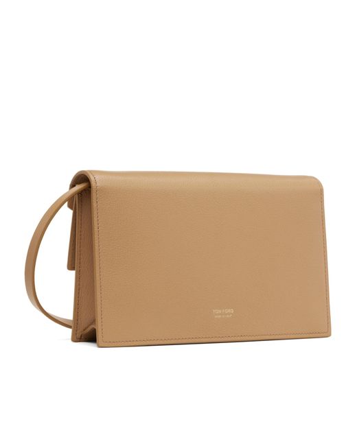 Tom Ford Natural Aube Flap Mini Shoulder Bag