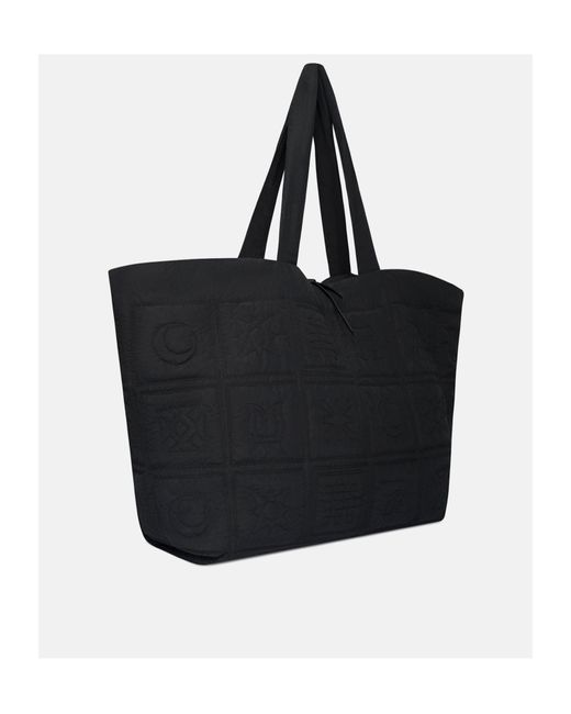 Nanushka Black Quilted Tech-Poplin Tote for men