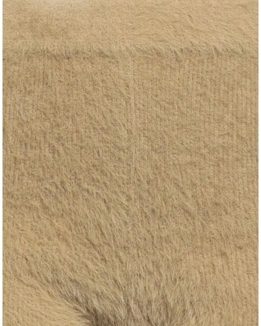 Jacquemus Natural Solid-Colored Knit Shorts
