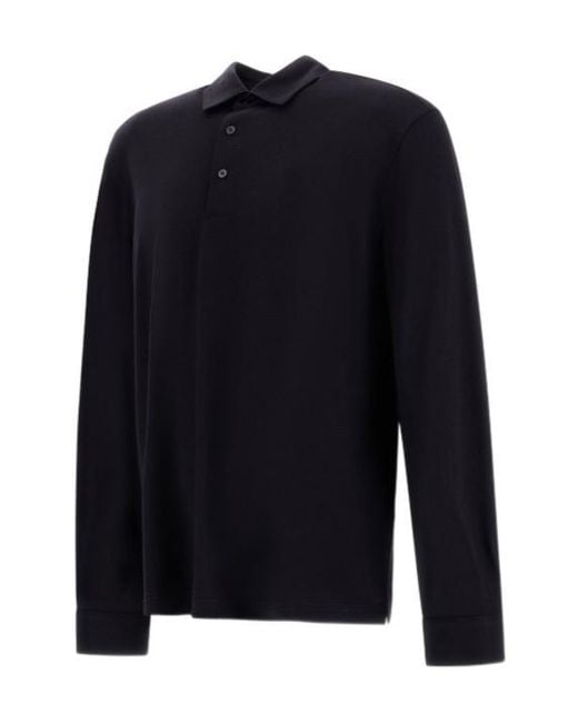 Herno Blue Resort Polo Shirt for men