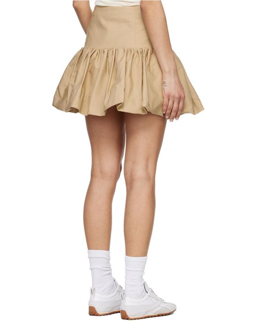 Ganni Natural Skirt