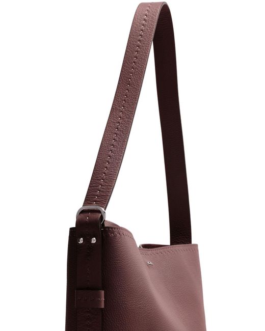 Max Mara Purple Logo Tote Bag