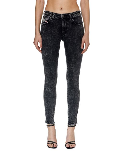 DIESEL Blue Babhila Mid-Rise Skinny Jeans