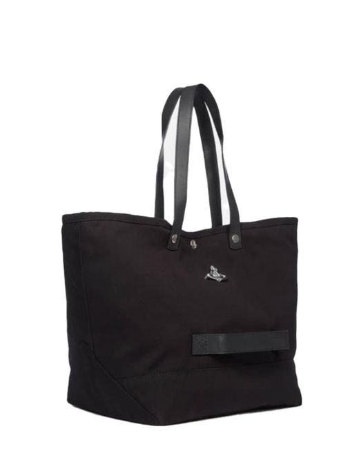 Vivienne Westwood Black Double Lift Tote