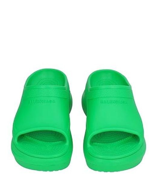 Balenciaga Green Sandals