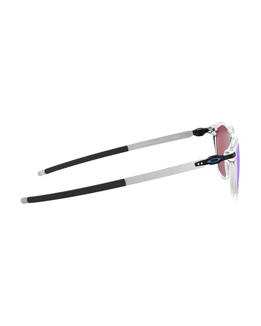 Oakley Blue Pitchman R Round Sunglasses for men