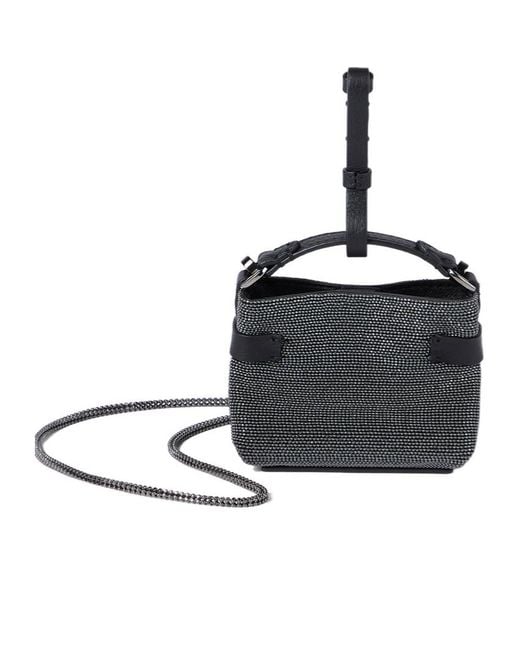Brunello Cucinelli Black Top-Handle Mini Bag