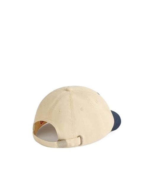 KENZO White Logo Patch Baseball Cap for men
