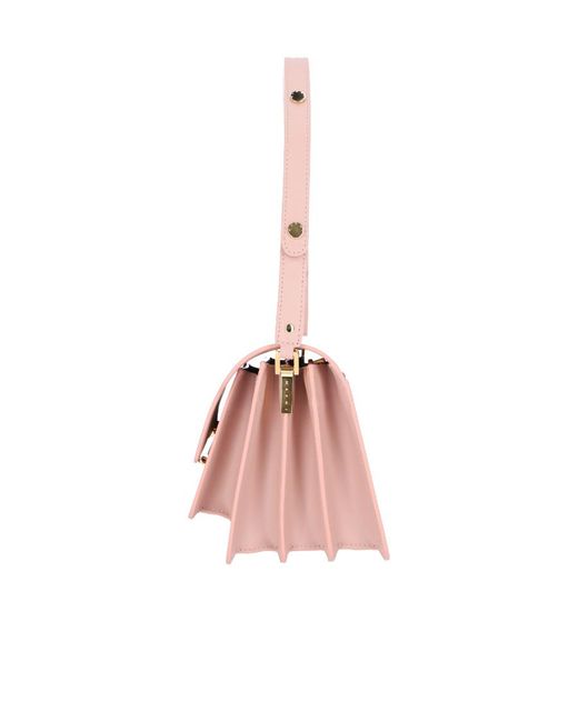 Marni Pink Trunk Medium Shoulder Bag