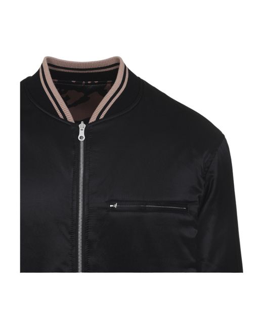 Dries Van Noten Black Long Sleeve Jacket for men