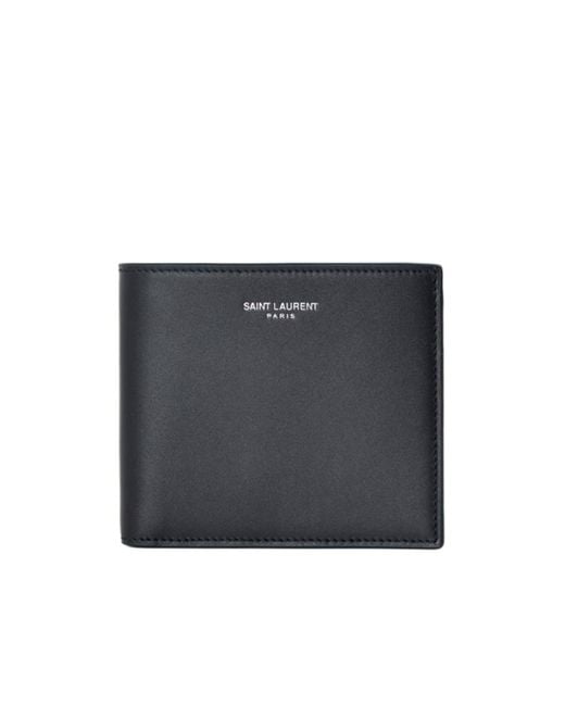 Saint Laurent Black Saint Billfold Sn54 for men