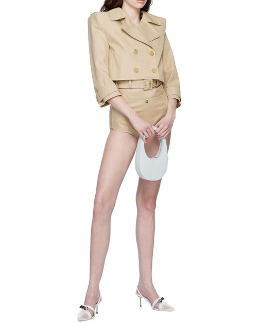 Coperni Natural Hardware Shorts