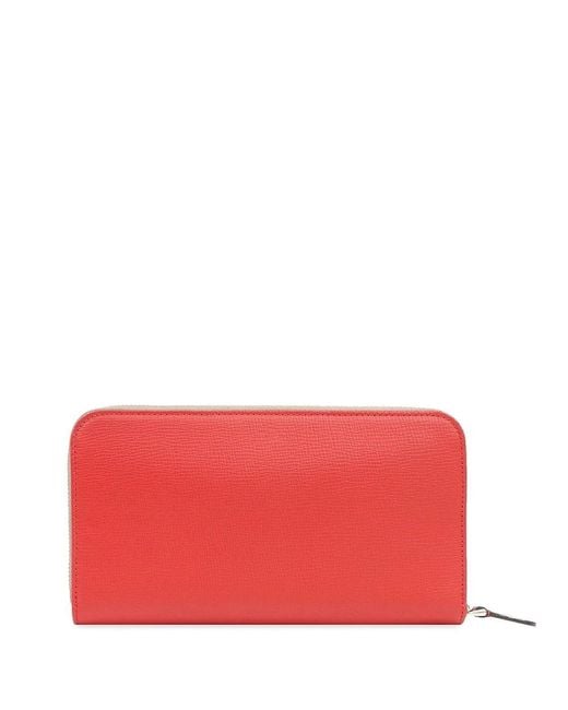 Bally Red Logo Wallet