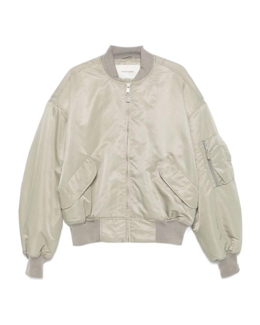 Entire studios Natural Broad Bomber Jacket for men