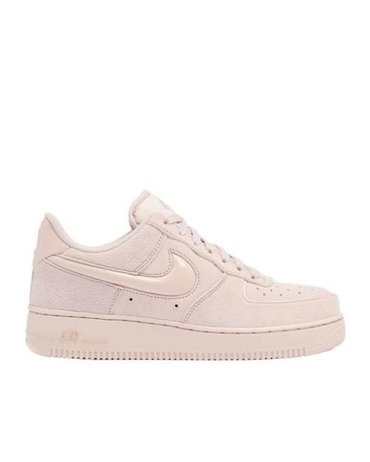Nike Pink Casual Leather Shoes