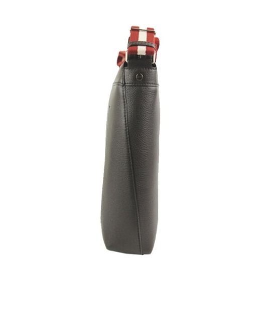 Bally Gray Logo Details Cross-Body Bag for men