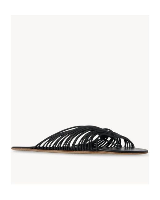 The Row Multicolor Sara Strappy Flat Sandals