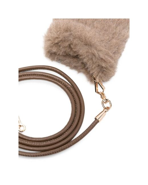 Max Mara White Pull-On Gloves