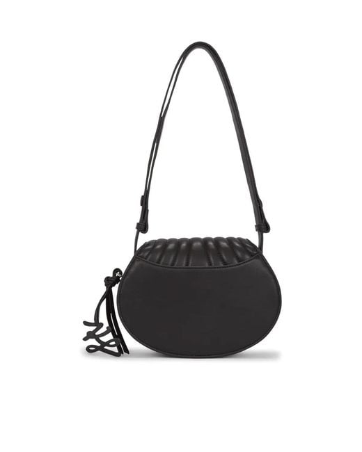 Karl Lagerfeld Black K/Wellen Cross Body Bag