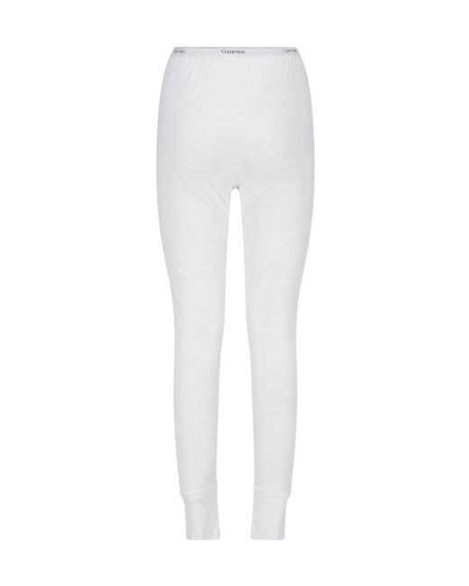 Calvin Klein White Collection Long Pants