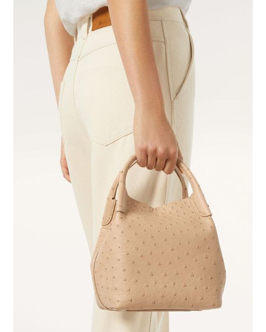 Loro Piana Natural Bale Small Shoulder Bag