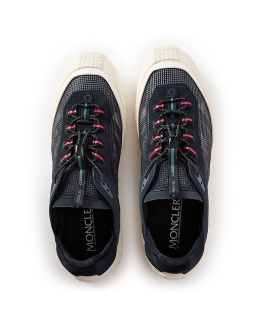 Moncler Blue Low-Top Casual Shoes for men