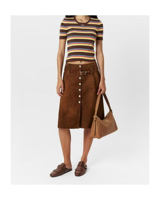 Prada Black Striped Sweater